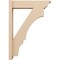 Ekena Millwork 5 1/2-in W x 20-in D x 28-in H Balboa Trad Rough Cedar Woodgrain TimberThane Outlooker, Primed Tan OUTUR055X20X28BOA04RCPR - alternate 3